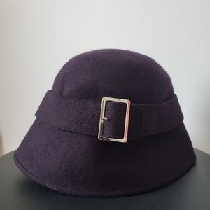 Banana Republic Purple Cloche Hat